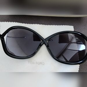 Tom Ford Whitney Oversize Sunglasses with Case